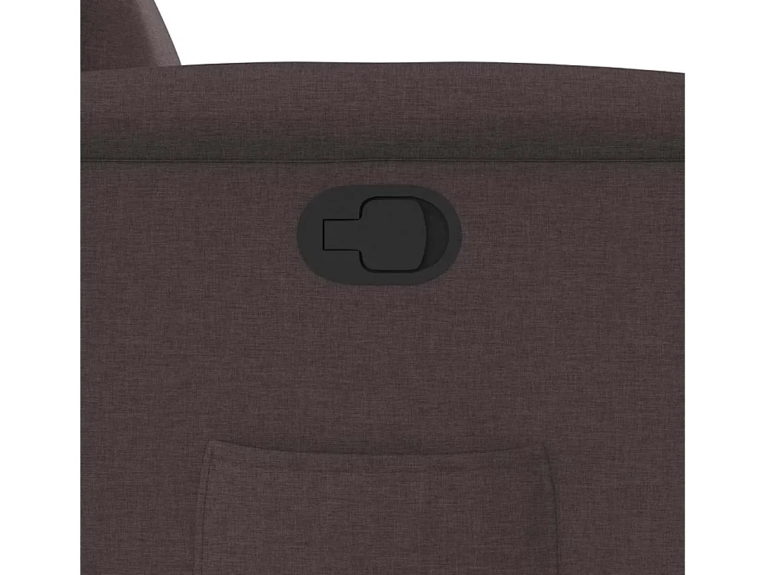 Discount Poltrona Reclinável | Poltrona Confortável Relax tecido -escuro SHL34312 Castanho