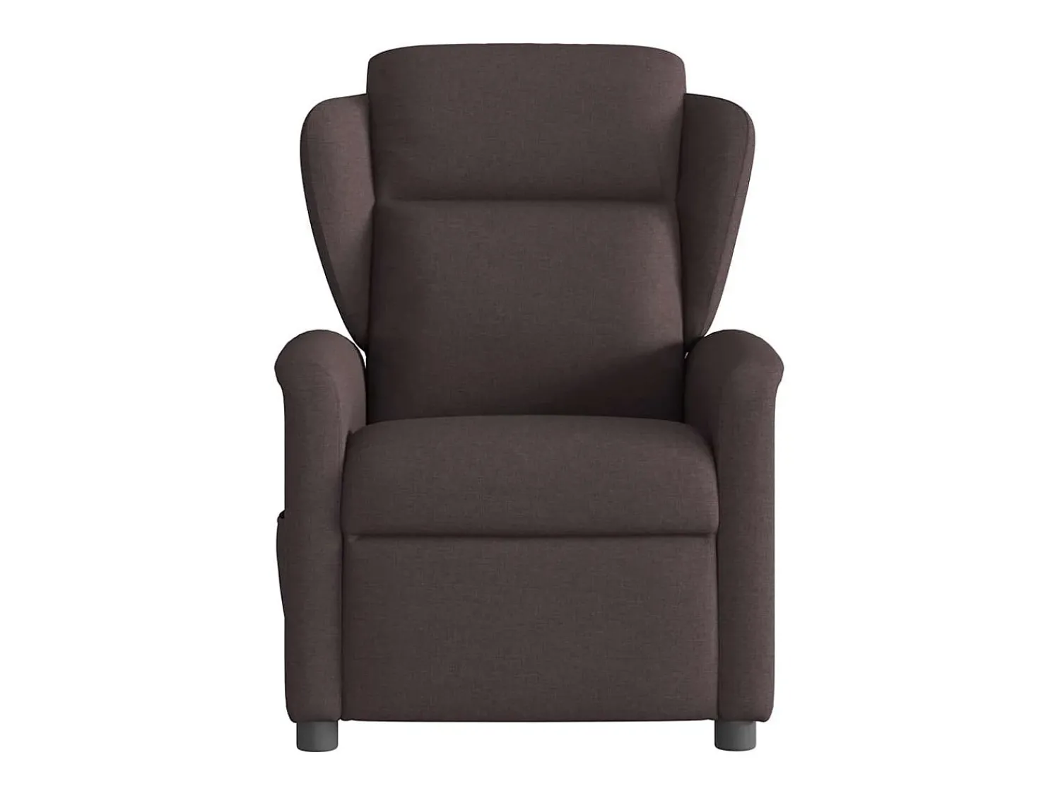 Discount Poltrona Reclinável | Poltrona Confortável Relax tecido -escuro SHL34312 Castanho