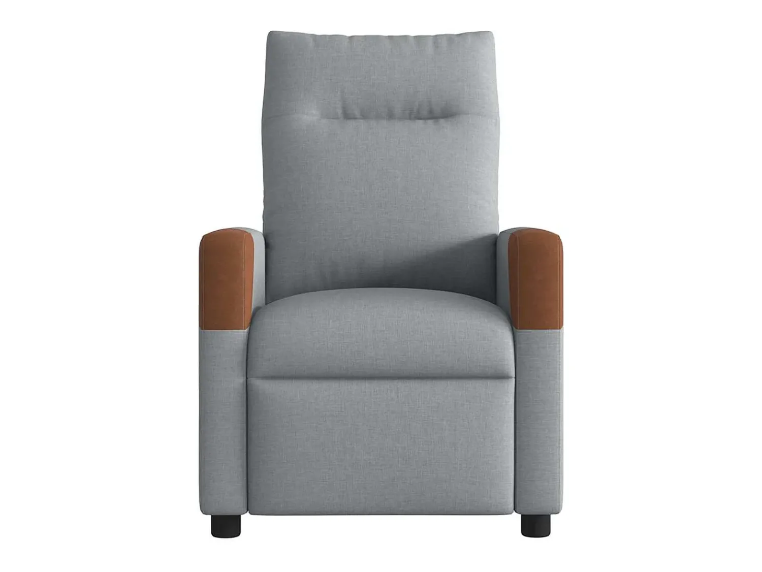 Poltrona* Poltrona Reclinável | Poltrona Confortável Relax tecido -claro SHL471449 Cinzento
