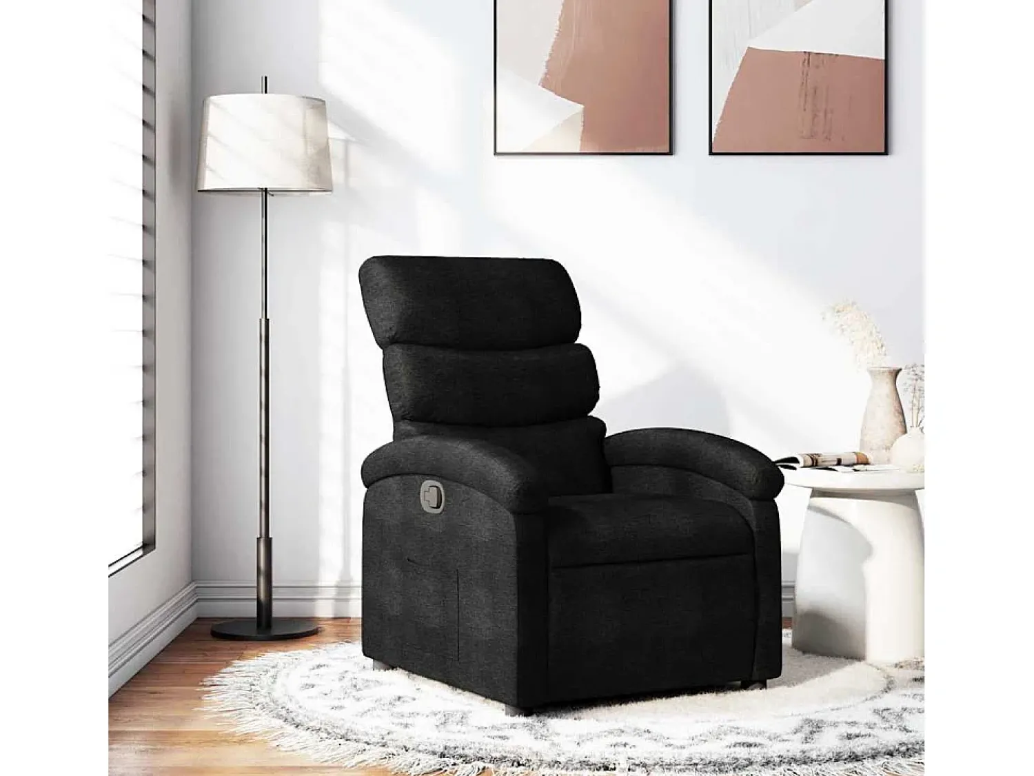 Poltrona Reclinável | Poltrona Confortável Relax tecido SHL481483^ Poltrona