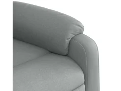 Poltrona| Poltrona Reclinável | Poltrona Confortável Relax tecido -claro SHL713786 Cinzento