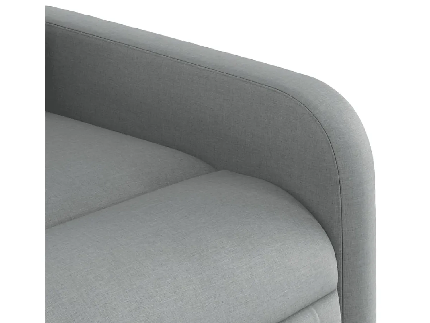 Poltrona* Poltrona Reclinável | Poltrona Confortável Relax tecido -claro SHL667258 Cinzento