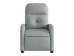 Poltrona* Poltrona Reclinável | Poltrona Confortável Relax tecido -claro SHL667258 Cinzento
