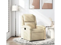 Poltrona* Poltrona Reclinável | Poltrona Confortável Relax tecido cor SHL680989 Creme