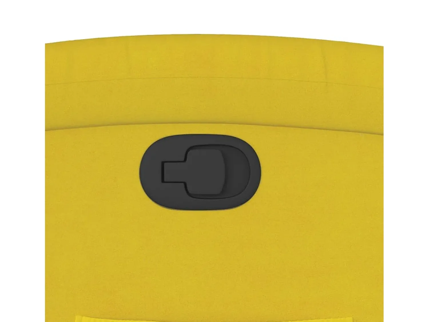 Poltrona| Poltrona Reclinável | Poltrona Confortável Relax veludo SHL813462 Amarelo