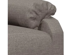 Poltrona* Poltrona Reclinável | Poltrona Confortável Relax tecido cinzento-acastanhado SHL117789 Taupe