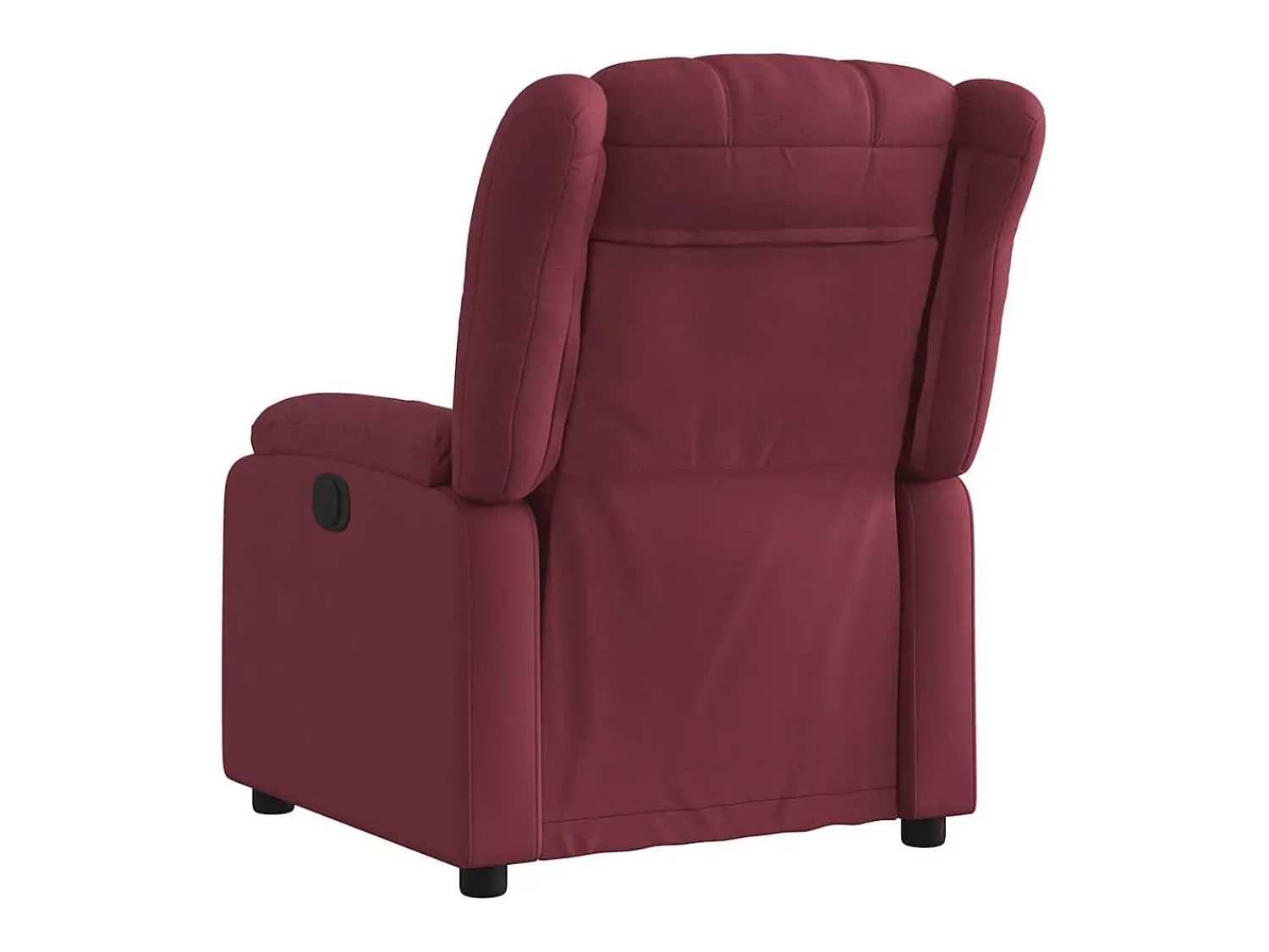 Clearance Poltrona Reclinável | Poltrona Confortável Relax tecido tinto SHL514963 Vermelho