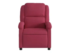 Discount Poltrona Reclinável | Poltrona Confortável Relax veludo tinto SHL634783 Vermelho