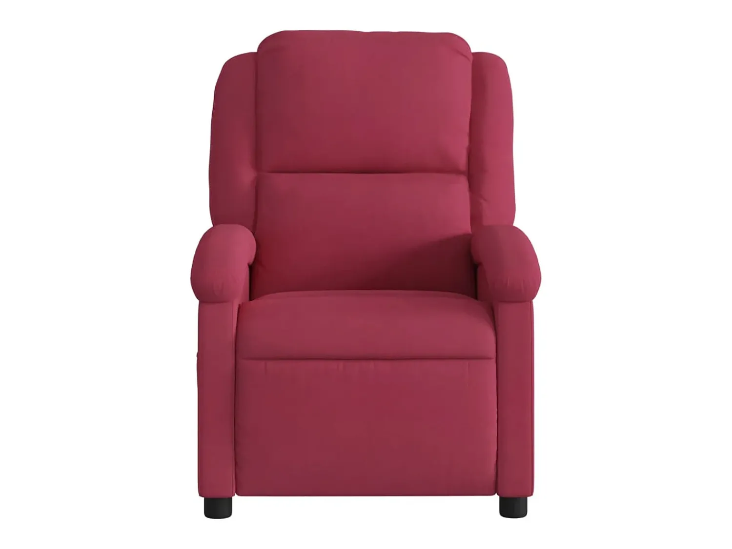 Discount Poltrona Reclinável | Poltrona Confortável Relax veludo tinto SHL634783 Vermelho