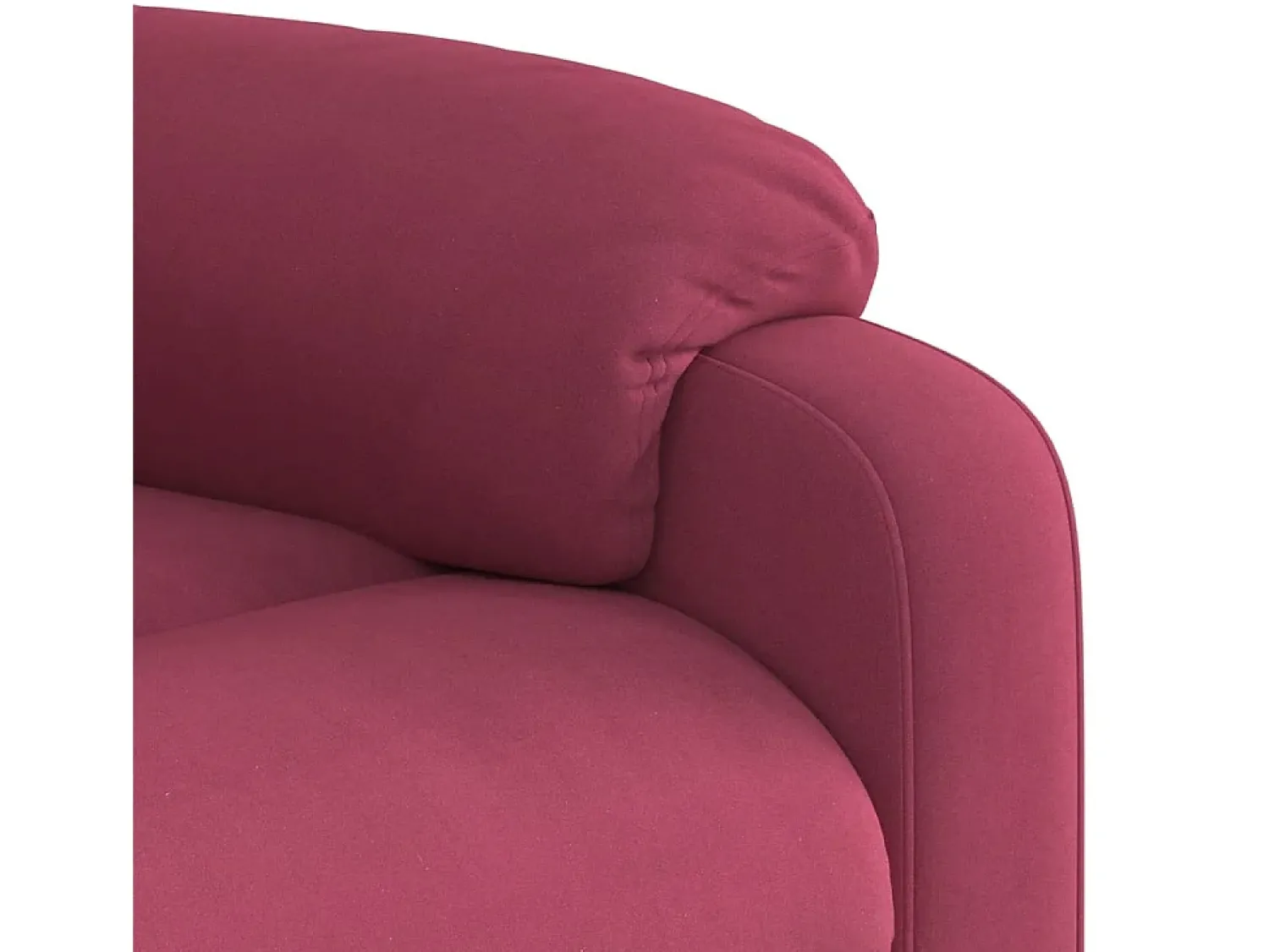 Online Poltrona Reclinável | Poltrona Confortável Relax veludo tinto SHL537040 Vermelho