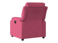 Online Poltrona Reclinável | Poltrona Confortável Relax veludo tinto SHL537040 Vermelho