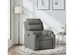 Poltrona* Poltrona Reclinável | Poltrona Confortável Relax tecido cinzento-escuro SHL386958 Cinza antracite