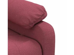 New Poltrona Reclinável | Poltrona Confortável Relax tecido tinto SHL108827 Vermelho
