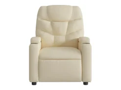 Poltrona Reclinável | Poltrona Confortável Relax tecido cor SHL169290 Creme