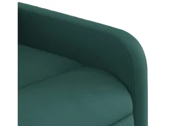Poltrona Reclinável | Poltrona Confortável Relax tecido verde-escuro SHL427387^ Poltrona
