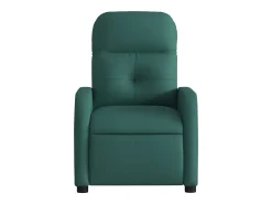 Poltrona Reclinável | Poltrona Confortável Relax tecido verde-escuro SHL427387^ Poltrona