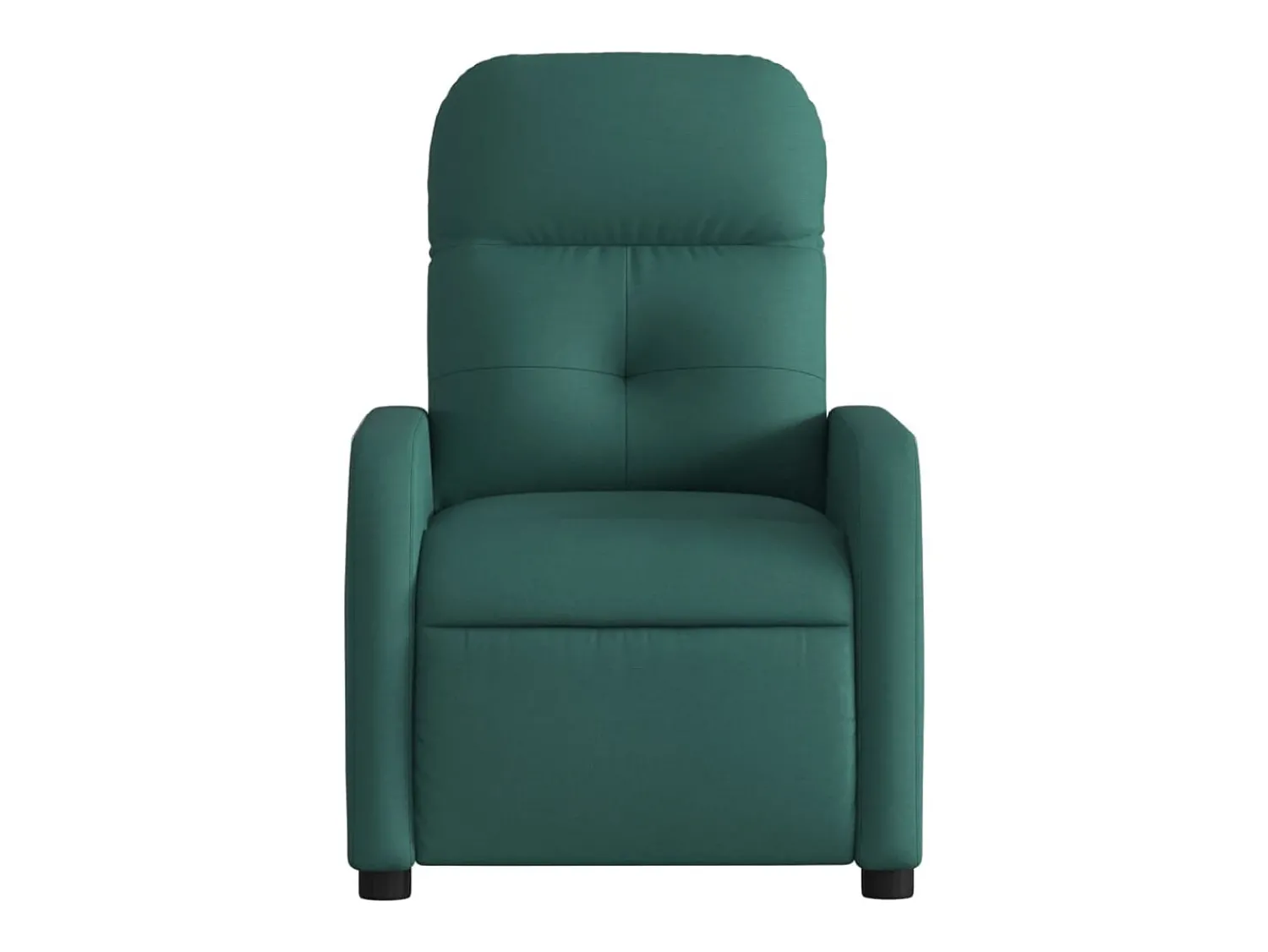 Poltrona Reclinável | Poltrona Confortável Relax tecido verde-escuro SHL427387^ Poltrona