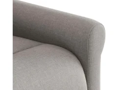 Poltrona Reclinável | Poltrona Confortável Relax tecido cinzento-acastanhado SHL426854^ Poltrona