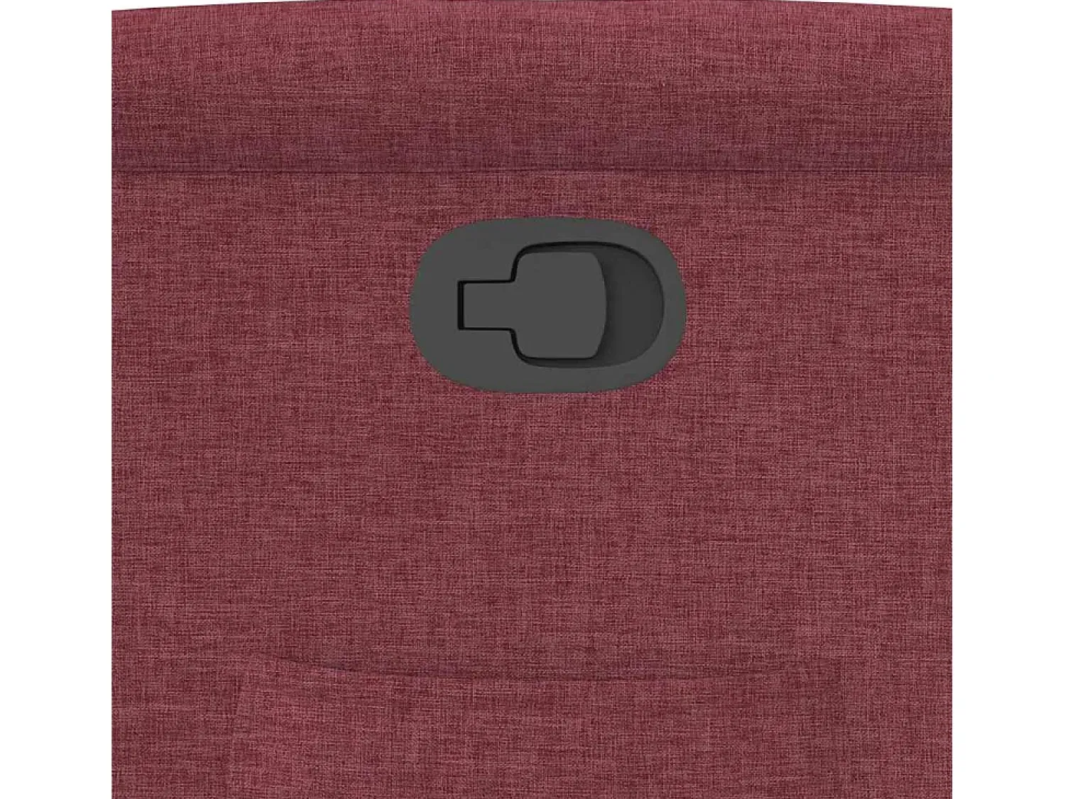 Poltrona* Poltrona Reclinável | Poltrona Confortável Relax tecido tinto SHL194418 Vermelho