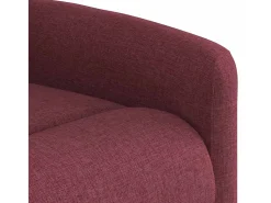 Poltrona* Poltrona Reclinável | Poltrona Confortável Relax tecido tinto SHL194418 Vermelho