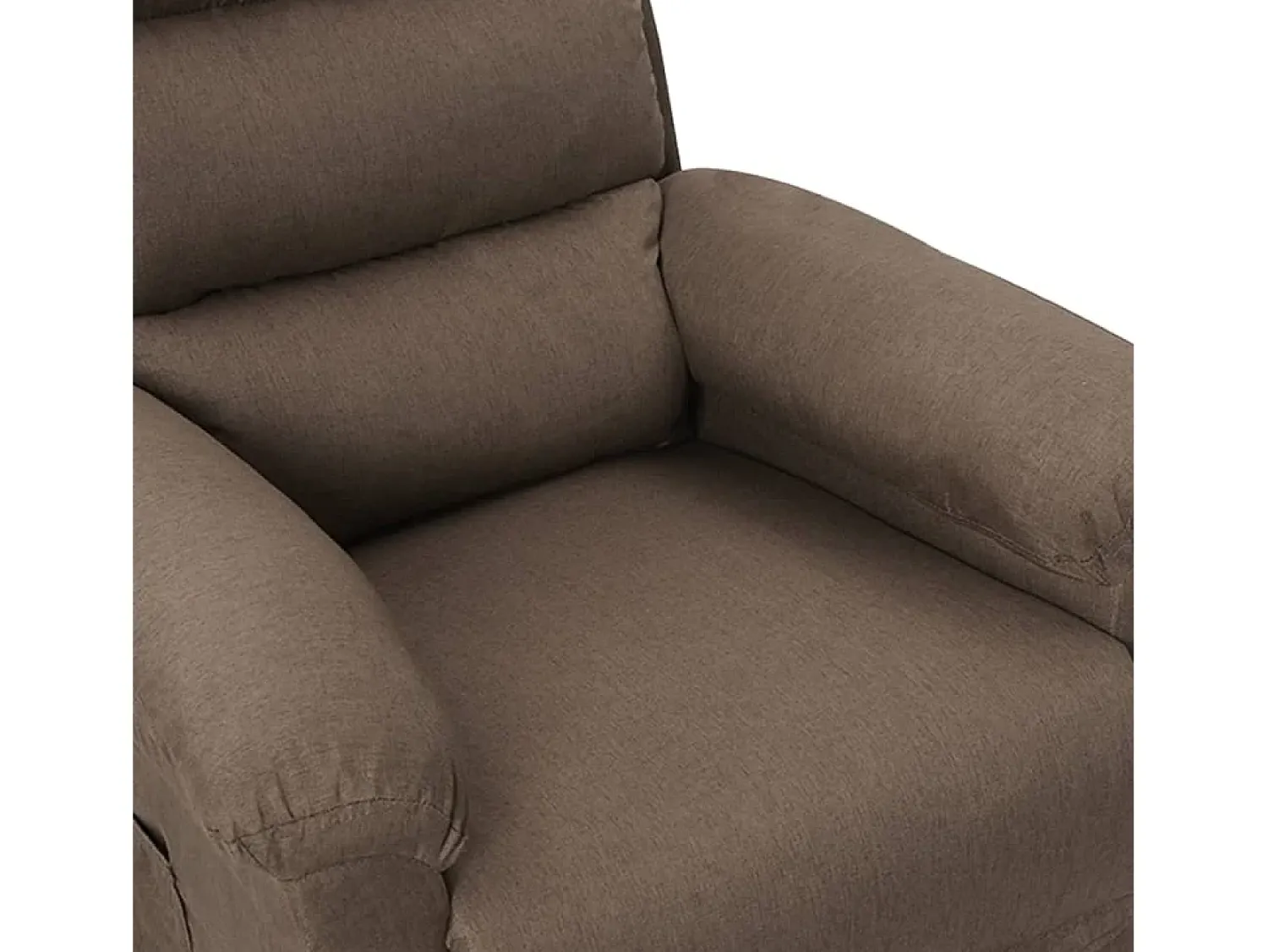 Online Poltrona Reclinável | Poltrona Confortável Relax tecido cinzento-acastanhado SHL81023 Taupe