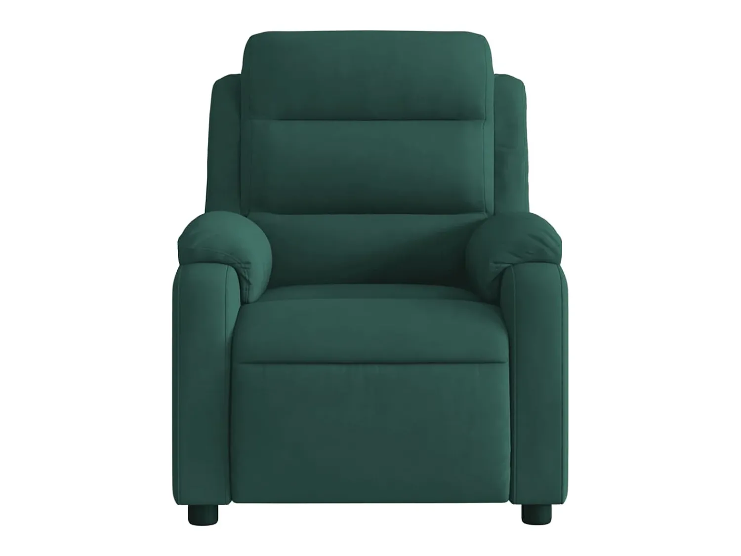 Poltrona Reclinável | Poltrona Confortável Relax veludo verde-escuro SHL839009^ Poltrona
