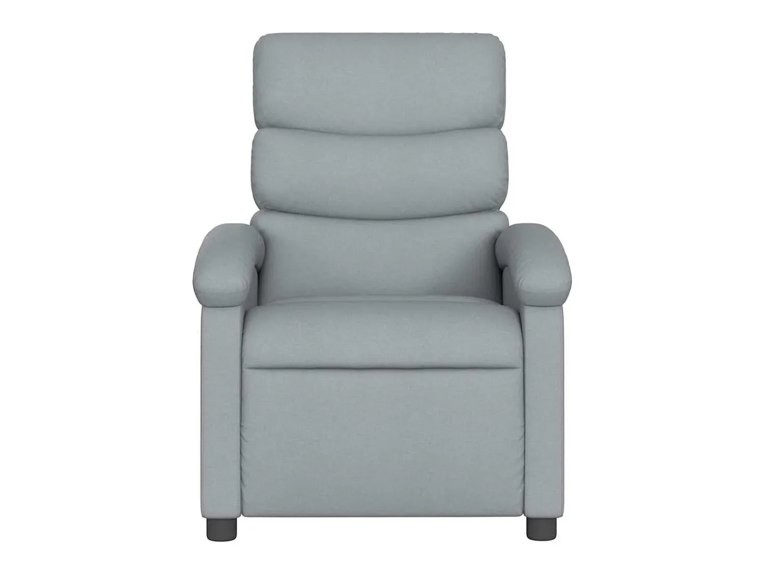 Poltrona* Poltrona Reclinável | Poltrona Confortável Relax tecido -claro SHL110714 Cinzento
