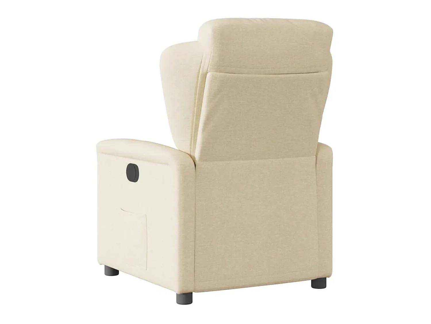 Clearance Poltrona Reclinável | Poltrona Confortável Relax tecido cor SHL811510 Creme