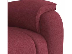 Poltrona| Poltrona Reclinável | Poltrona Confortável Relax tecido tinto SHL490546 Vermelho