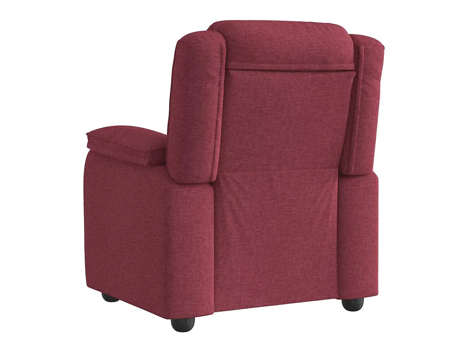 Poltrona| Poltrona Reclinável | Poltrona Confortável Relax tecido tinto SHL490546 Vermelho