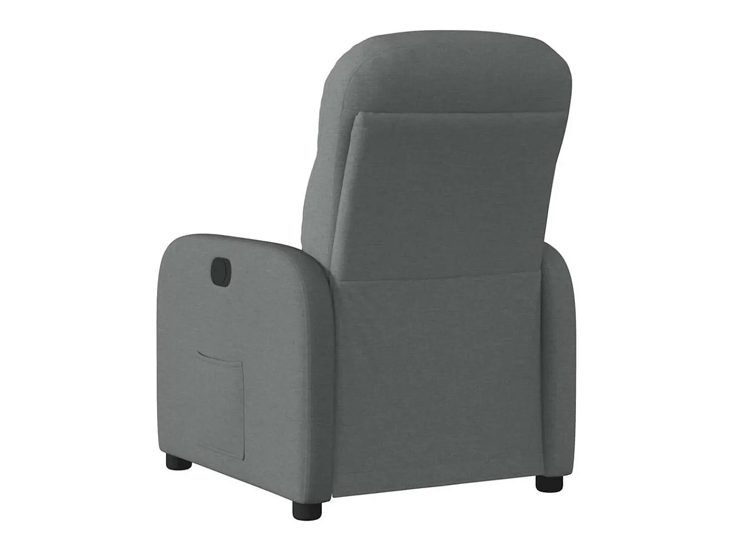 Poltrona| Poltrona Reclinável | Poltrona Confortável Relax tecido cinzento-escuro SHL463229 Cinza antracite