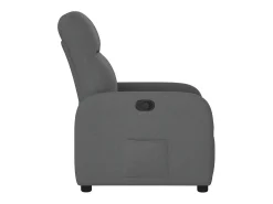 Poltrona| Poltrona Reclinável | Poltrona Confortável Relax tecido cinzento-escuro SHL463229 Cinza antracite