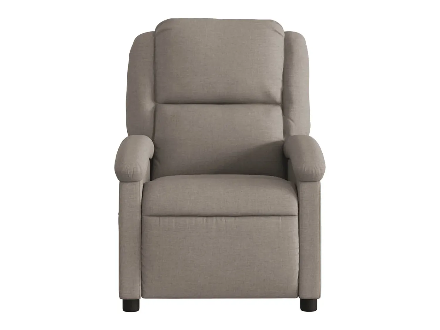 Poltrona* Poltrona Reclinável | Poltrona Confortável Relax tecido cinzento-acastanhado SHL224898 Taupe
