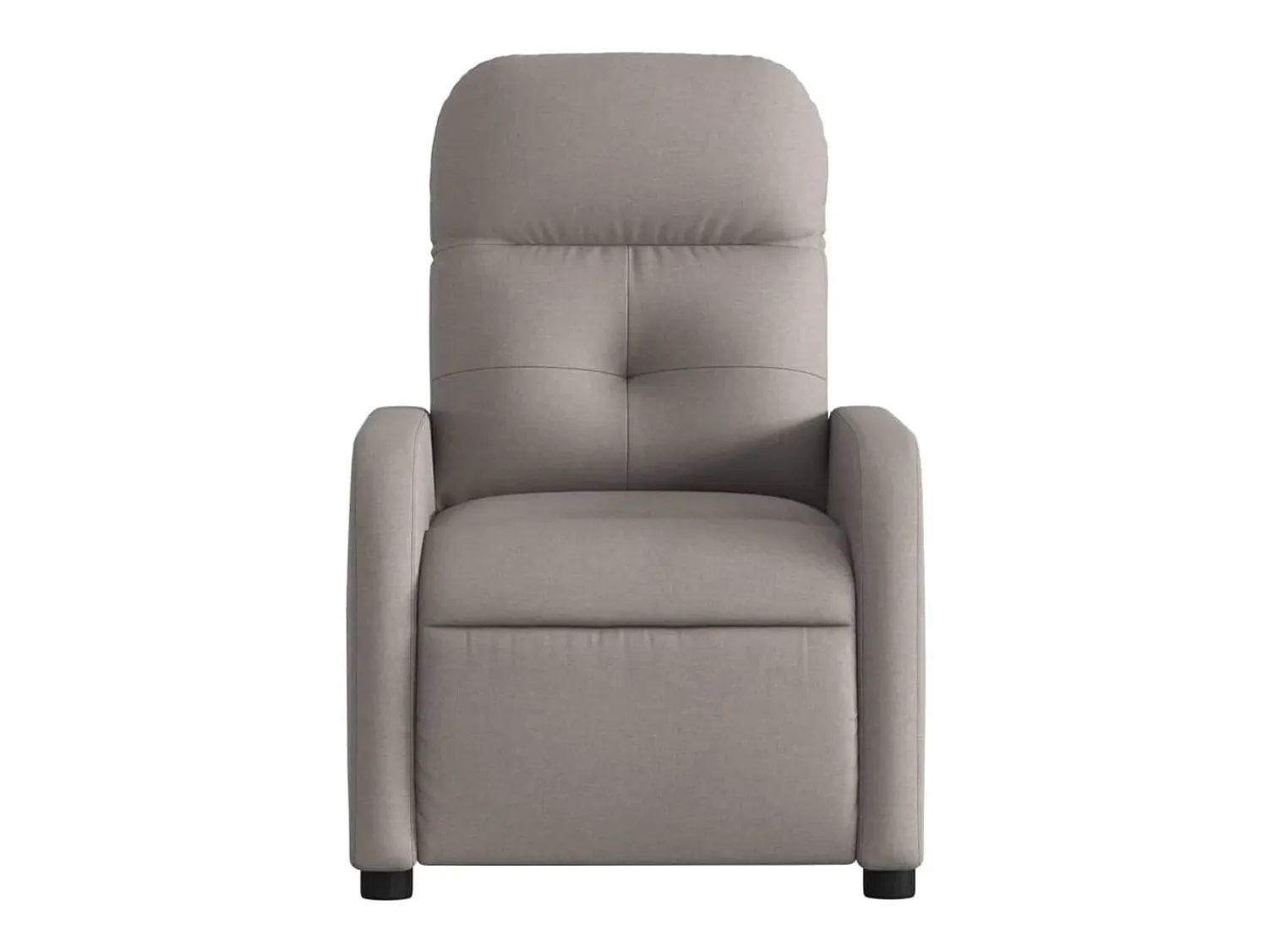 Poltrona| Poltrona Reclinável | Poltrona Confortável Relax tecido cinzento-acastanhado SHL142126 Taupe