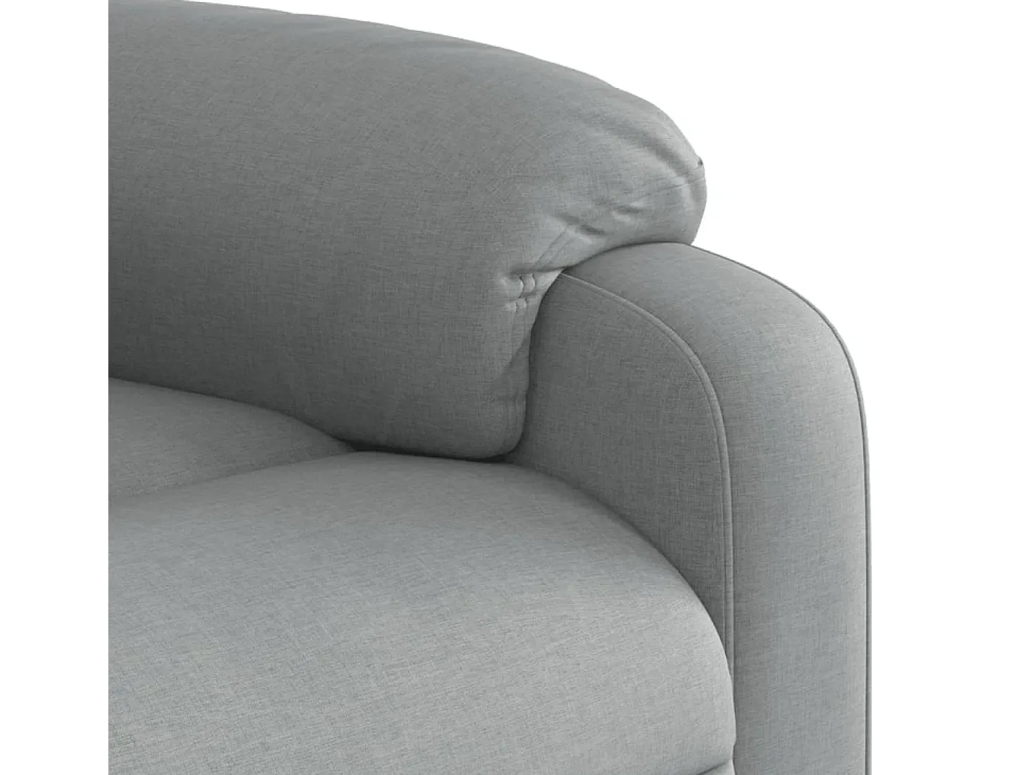 Poltrona* Poltrona Reclinável | Poltrona Confortável Relax tecido -claro SHL819168 Cinzento
