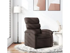 Poltrona Reclinável | Poltrona Confortável Relax tecido -escuro SHL38882^ Poltrona