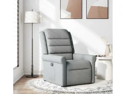 Poltrona Reclinável | Poltrona Confortável Relax tecido -claro SHL855509^ Poltrona