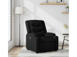 Sale Poltrona Reclinável | Poltrona Confortável Relax tecido SHL893732 Preto