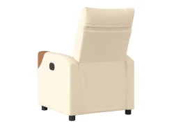 Poltrona| Poltrona Reclinável | Poltrona Confortável Relax tecido cor SHL793548 Creme
