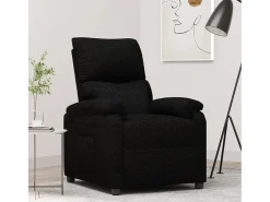 Online Poltrona Reclinável | Poltrona Confortável Relax tecido SHL176259 Preto