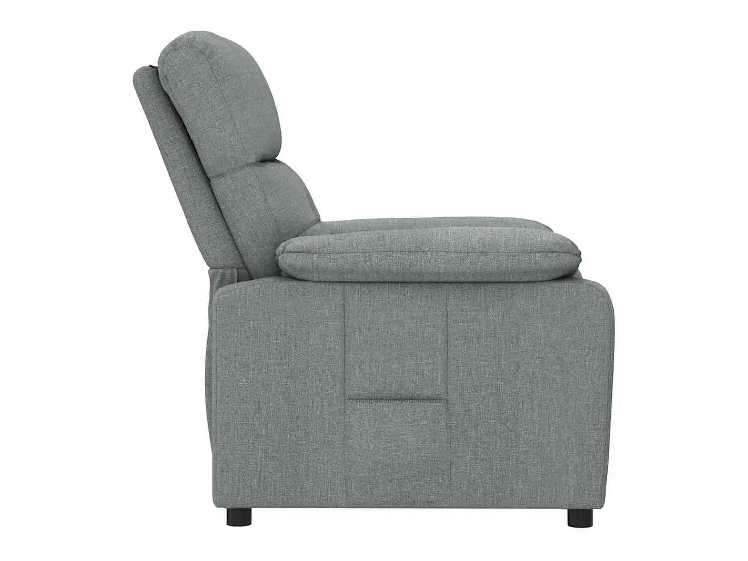 Poltrona| Poltrona Reclinável | Poltrona Confortável Relax tecido cinzento-escuro SHL798899 Cinza antracite
