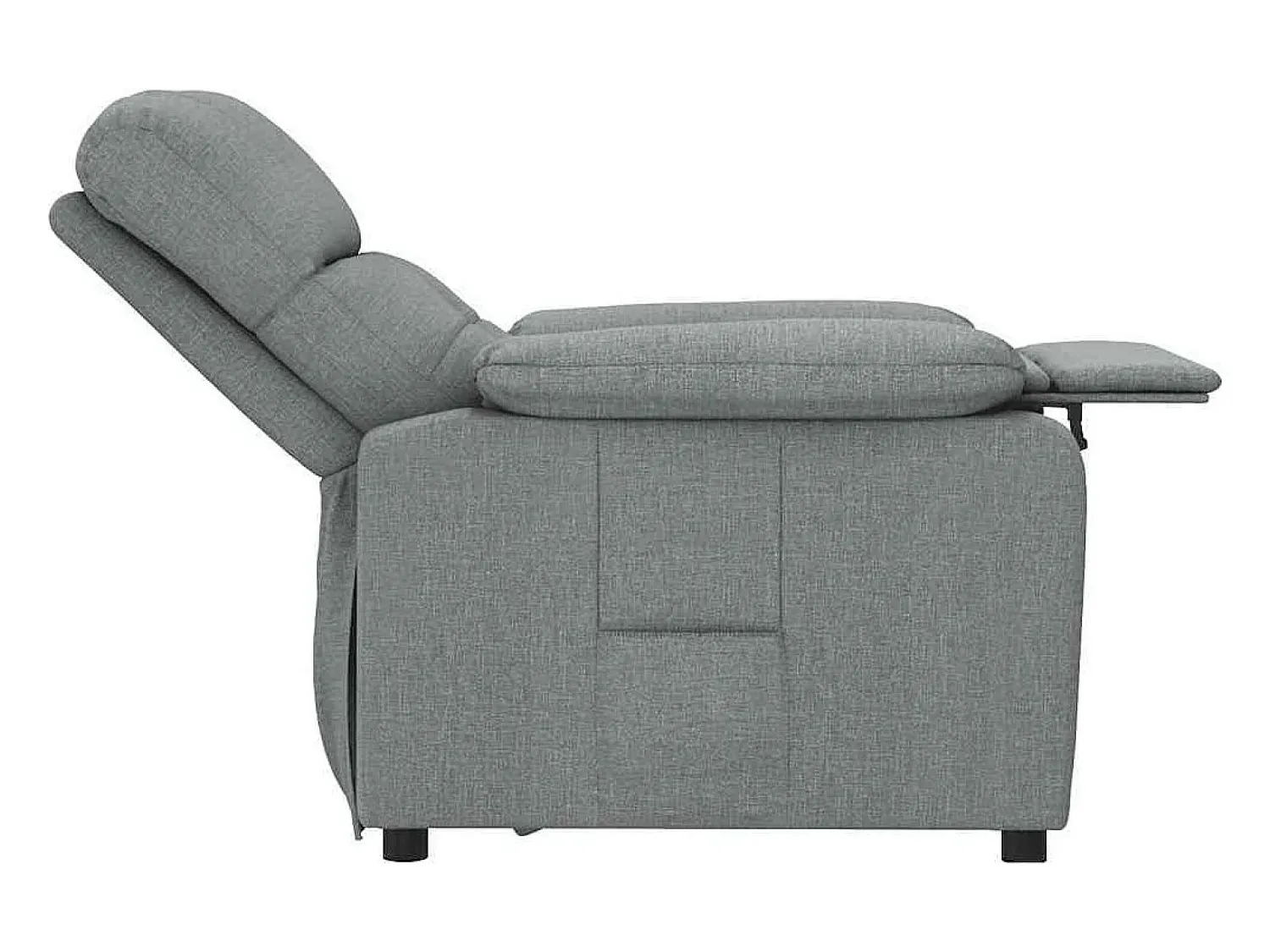 Poltrona| Poltrona Reclinável | Poltrona Confortável Relax tecido cinzento-escuro SHL798899 Cinza antracite