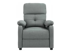 Poltrona| Poltrona Reclinável | Poltrona Confortável Relax tecido cinzento-escuro SHL798899 Cinza antracite