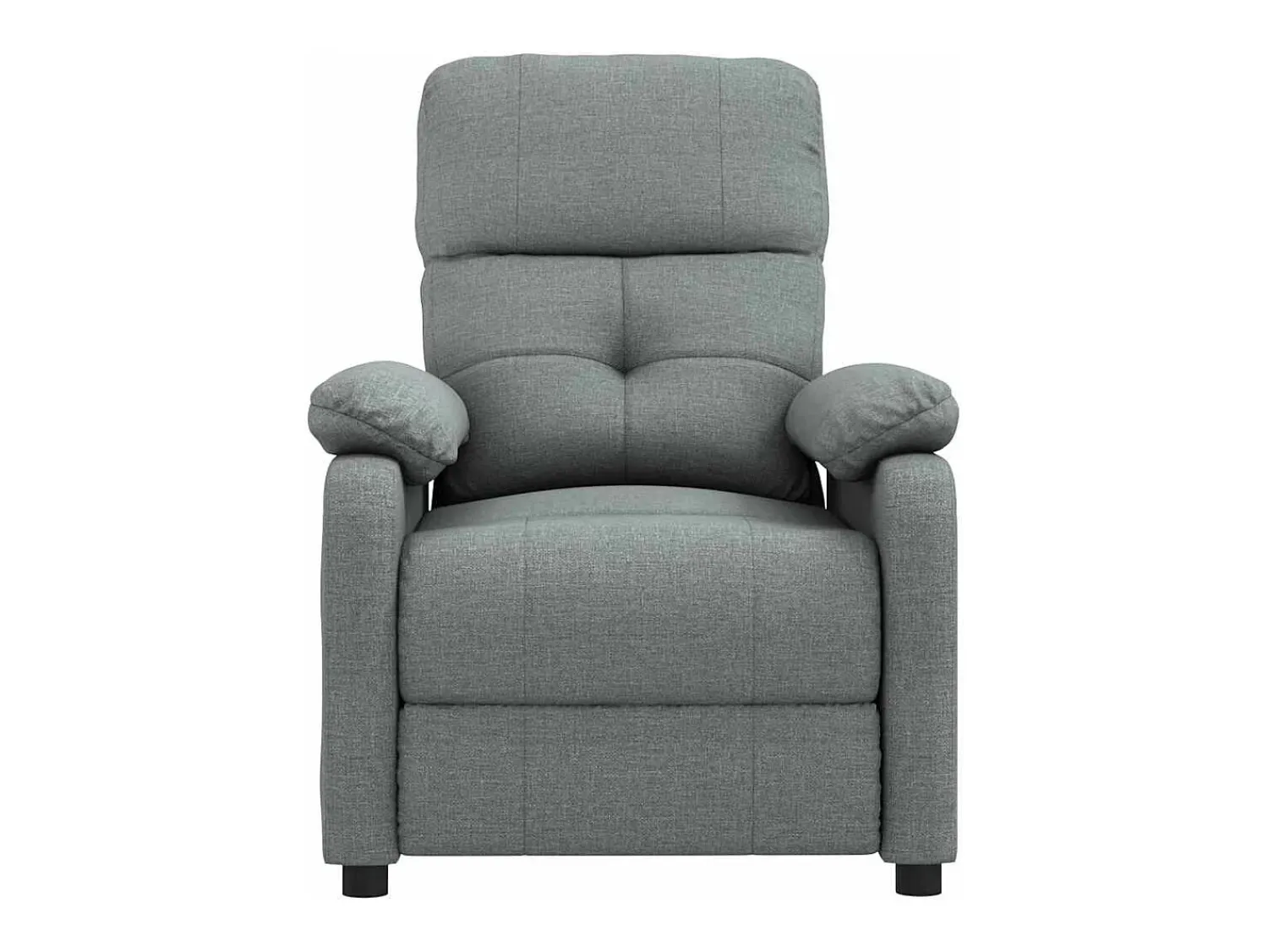 Poltrona| Poltrona Reclinável | Poltrona Confortável Relax tecido cinzento-escuro SHL798899 Cinza antracite