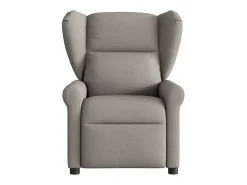 Poltrona* Poltrona Reclinável | Poltrona Confortável Relax tecido cinzento-acastanhado SHL706485 Taupe