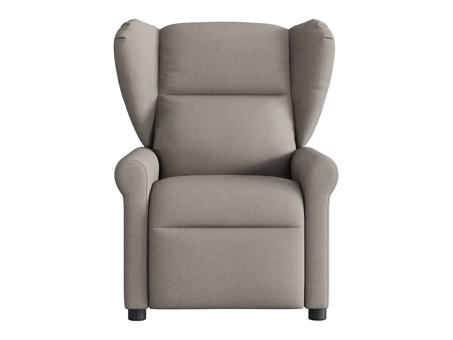 Poltrona* Poltrona Reclinável | Poltrona Confortável Relax tecido cinzento-acastanhado SHL706485 Taupe
