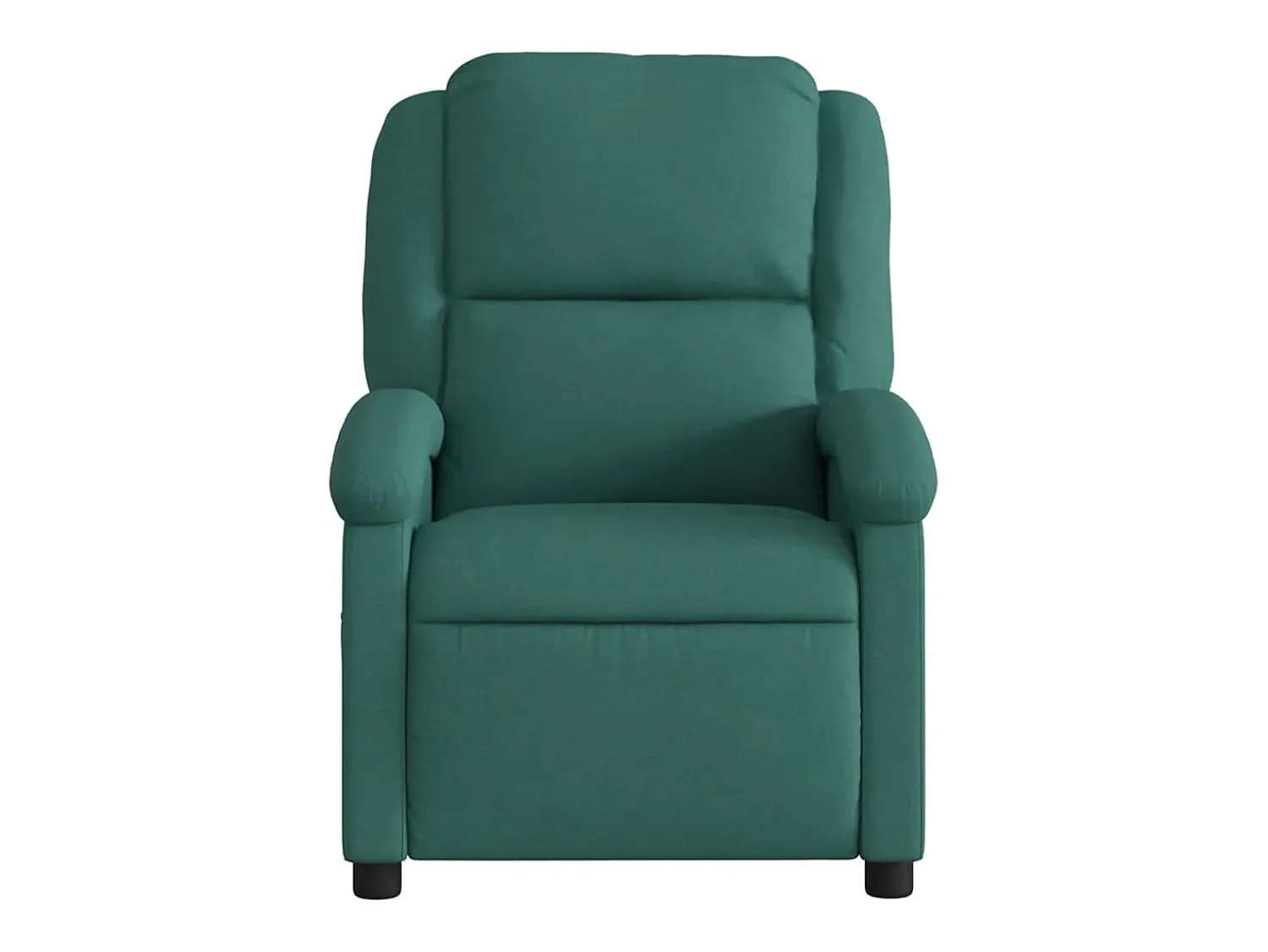 Sale Poltrona Reclinável | Poltrona Confortável Relax tecido verde-escuro SHL570266 Verde pinho