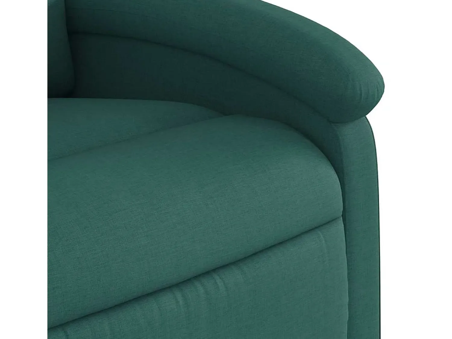 Sale Poltrona Reclinável | Poltrona Confortável Relax tecido verde-escuro SHL570266 Verde pinho