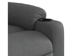Poltrona* Poltrona Reclinável | Poltrona Confortável Relax tecido cinzento-escuro SHL110063 Cinza antracite