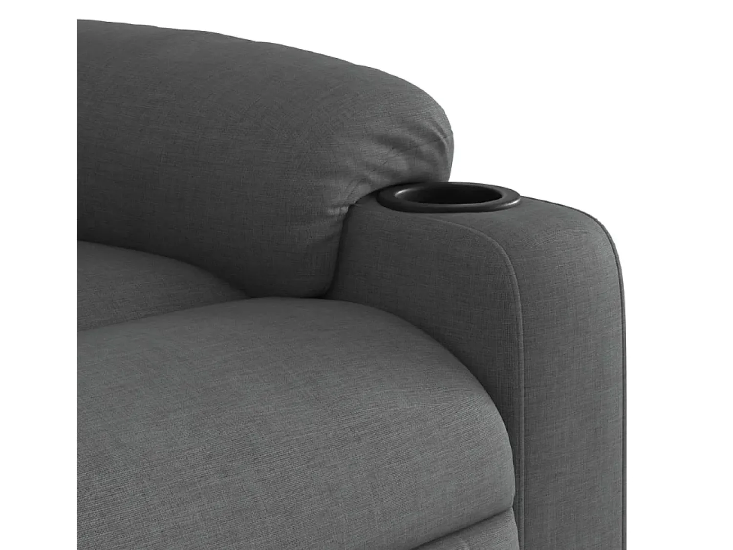 Poltrona* Poltrona Reclinável | Poltrona Confortável Relax tecido cinzento-escuro SHL110063 Cinza antracite